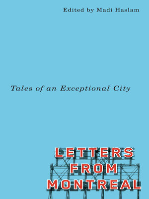 cover image of Letters From Montreal